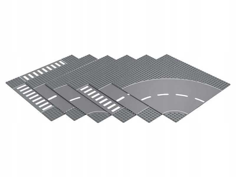 Основна строителна плочка за конструктор тип лего lego - 6 броя