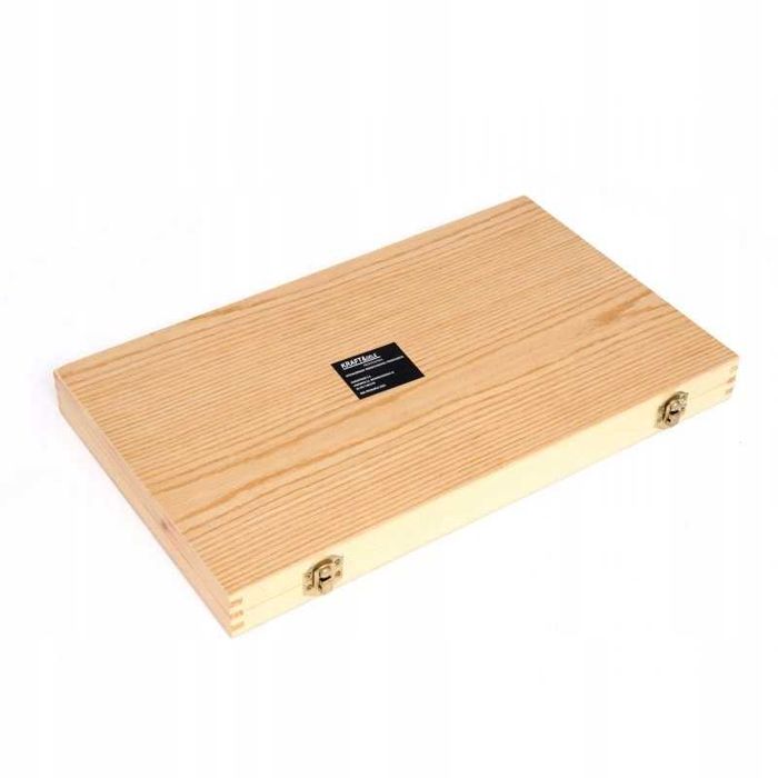 Set 12 dalti cu maner lemn (KD11775)