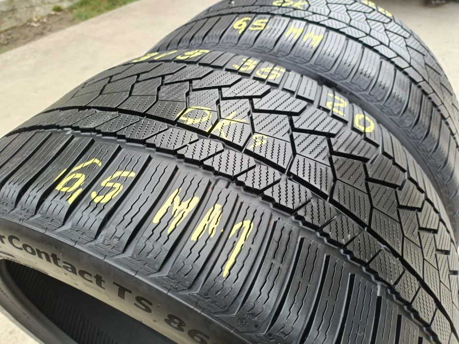 Doua anvelope iarna 315 35 20 continental wintercontact TS 860S 6,5 mm