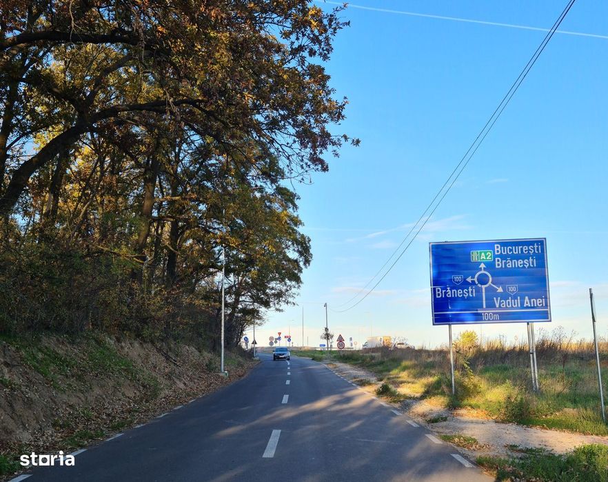 Teren intravilan Branesti, in apropiere de padure si lac
