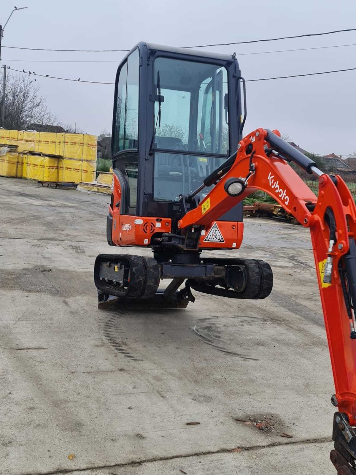 Miniexcavator Kubota kx016-4, an 2020