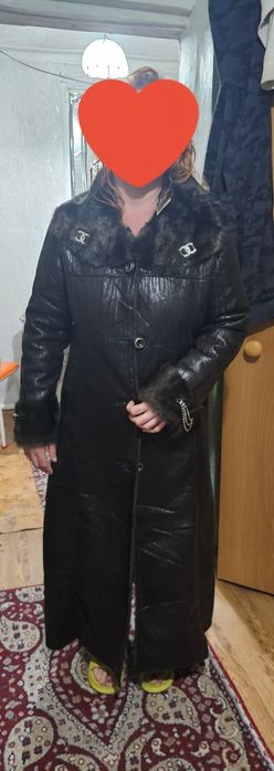 Продам теплую дублёнку