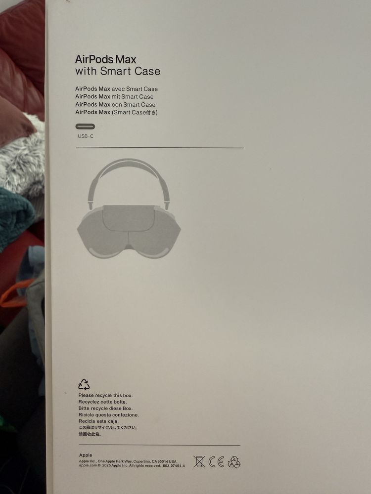 Casti Airpods max cu smart case