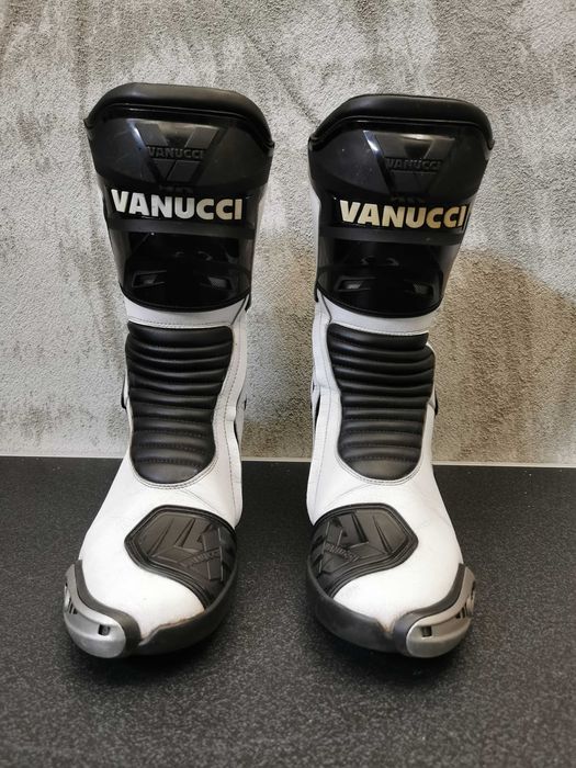 Cizme moto piele marca Vanucci RV5, marime 45