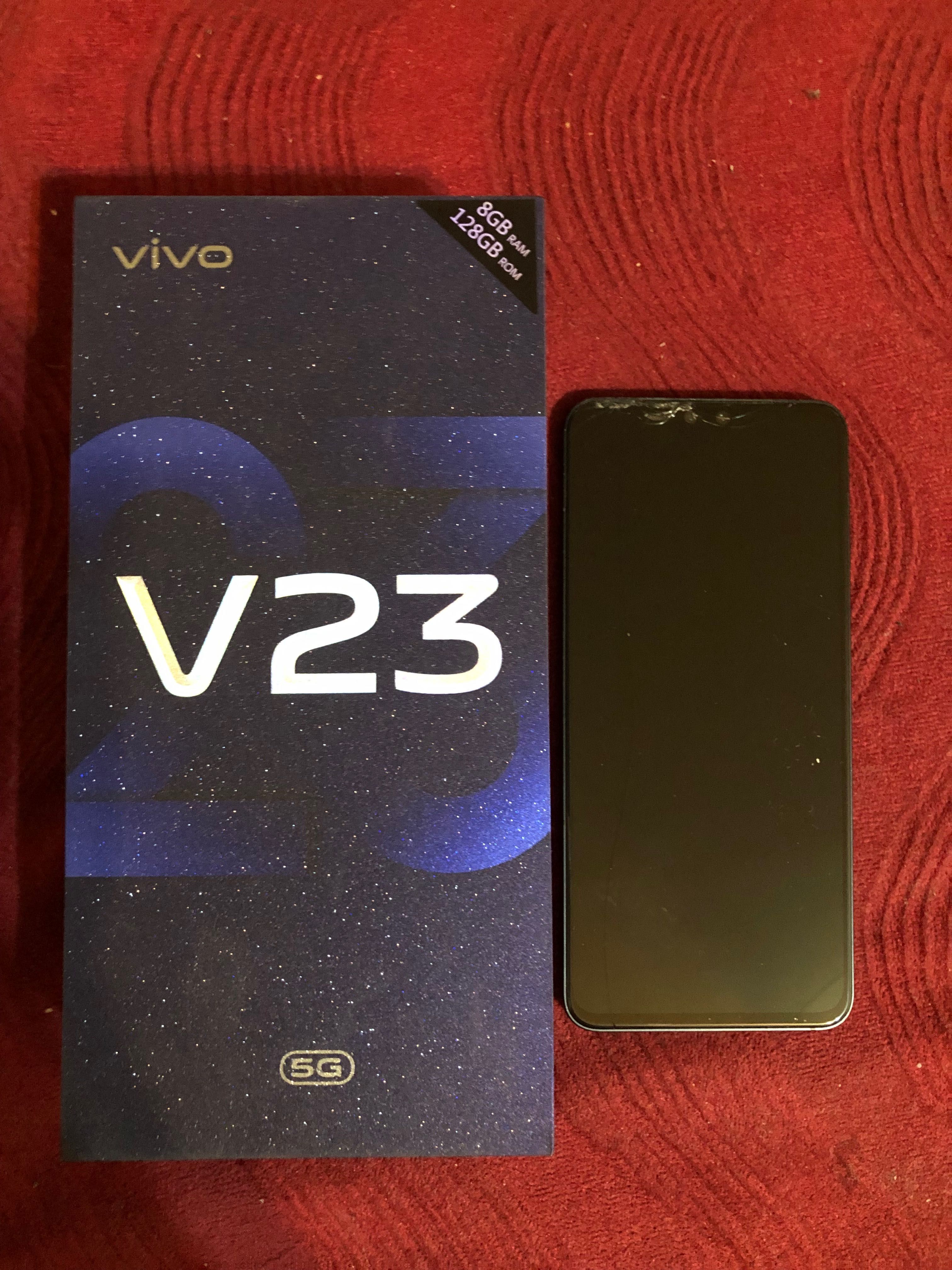 Vivo v23 8gb 128gb RAM