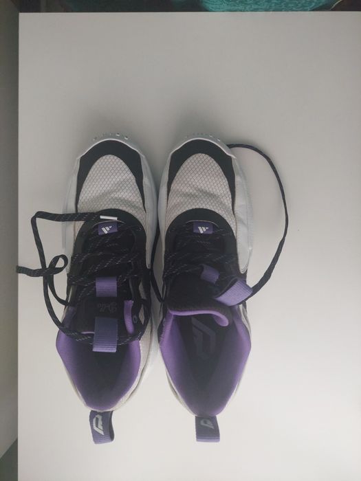 Adidas Dame Certified Purple/Black/White Papuci Baschet Mărimea 44