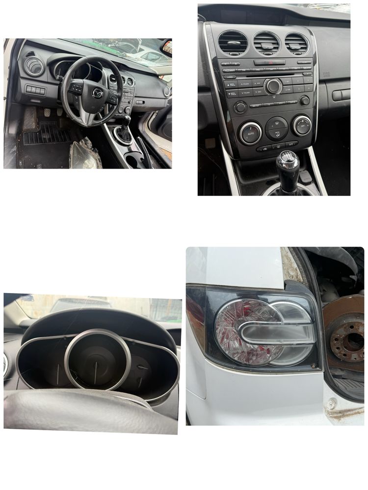 На части Mazda CX7 CX-7 2.2C арматурно табло Стоп екран Радио CD медиа
