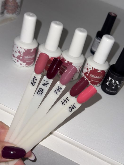 Гел лакова- DARK, Velour, Patrisa nail и Secretly