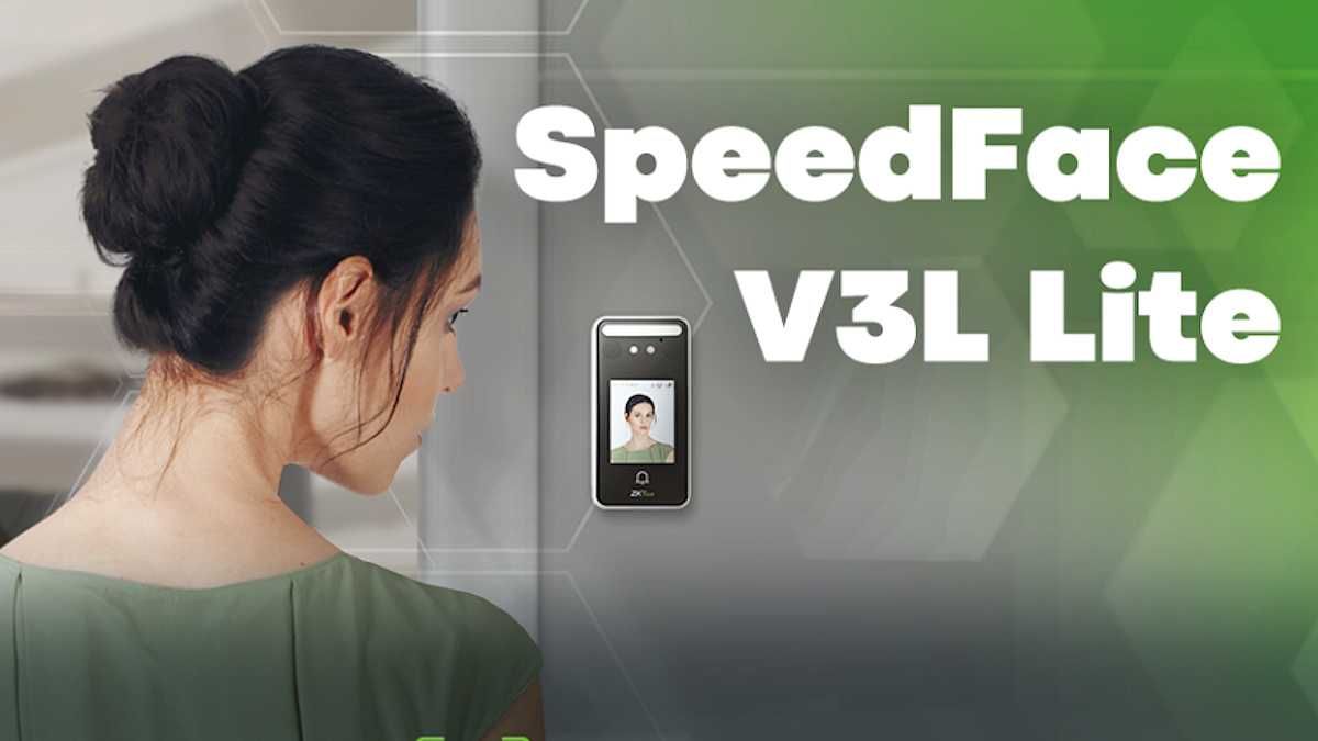 Терминал учета рабочего времени SpeedFace-V3L Lite