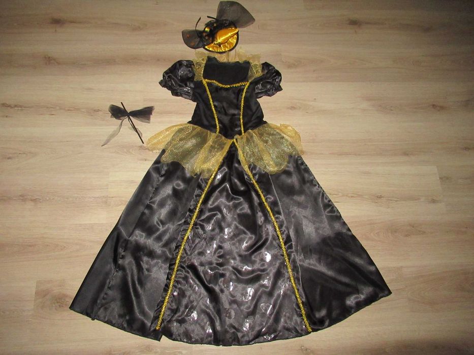 ХЕЛОУИН костюм/рокля--Страхотна рокля--128 номер