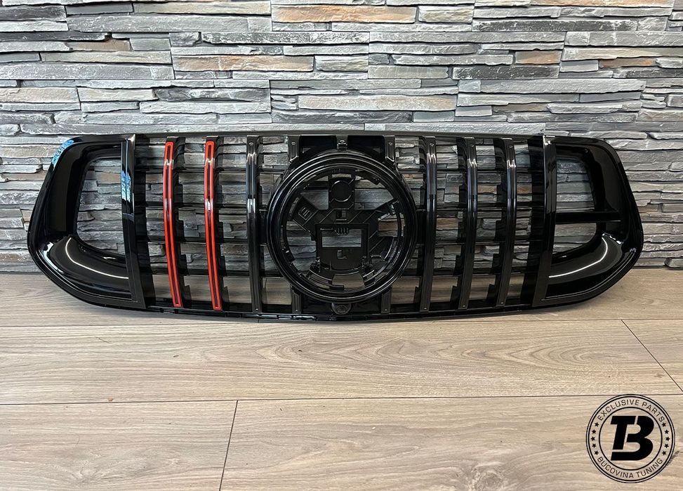 Grila compatibila cu Mercedes GLE W167 C167 B Design