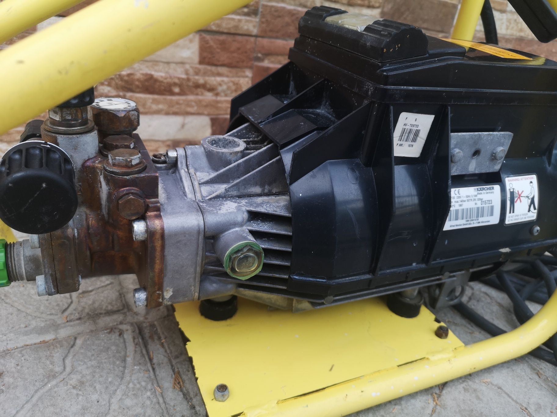 Водоструйка Karcher hd700 3.1kw 160bar10l /min Най Висок Клас от 220V