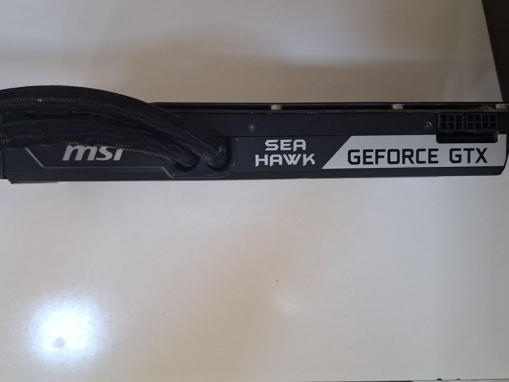 MSI Gtx 1080 ti sea hawk x на водяном охлаждении