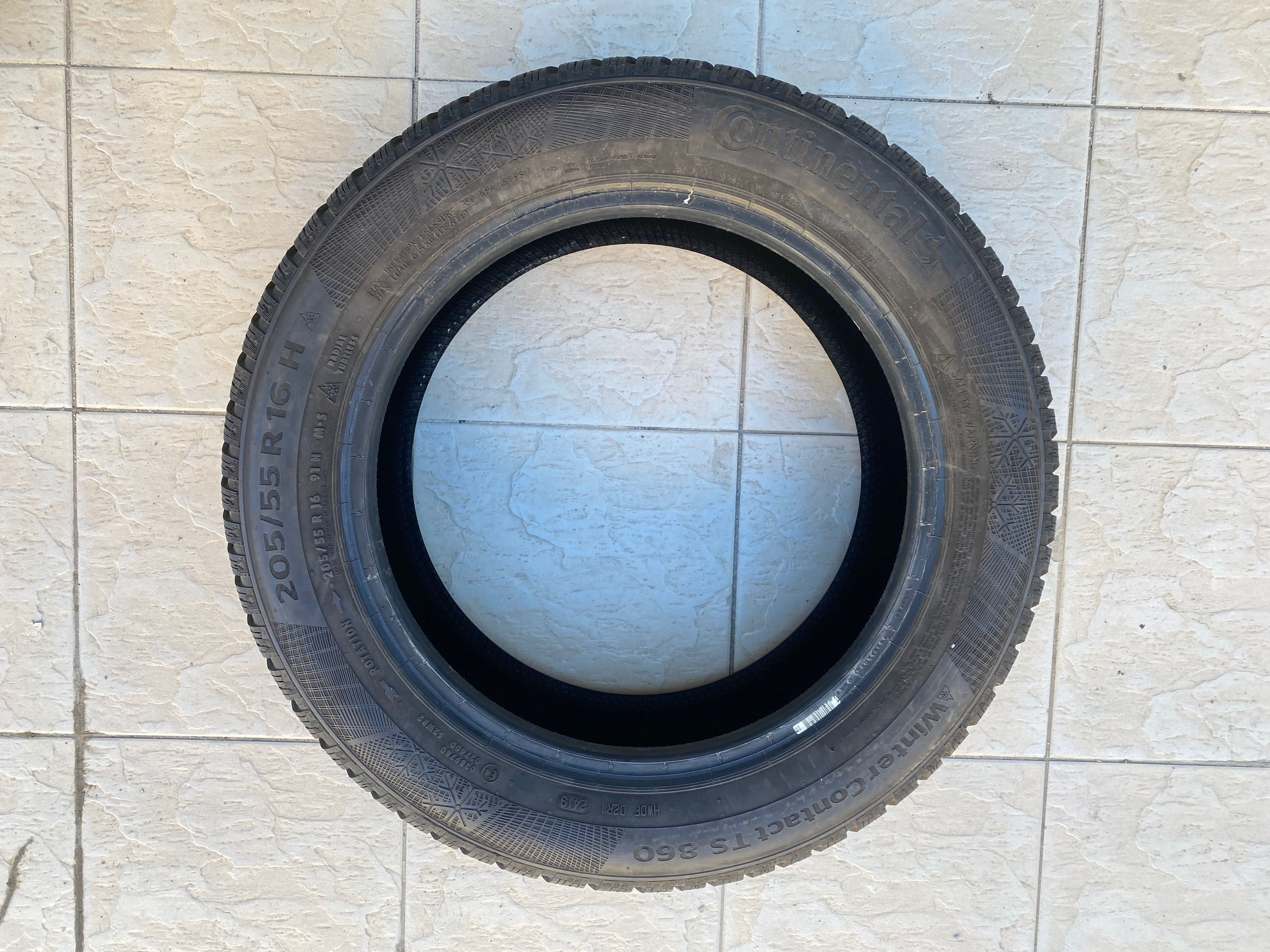 Гума зимни гуми 205/55/16” Continental Winter Contact TS 860