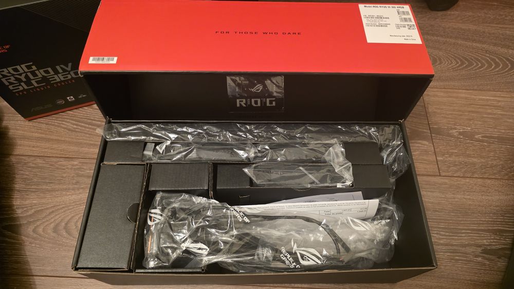 ASUS ROG RYUO III 360 ARGB, all-in-one cu racire lichidă