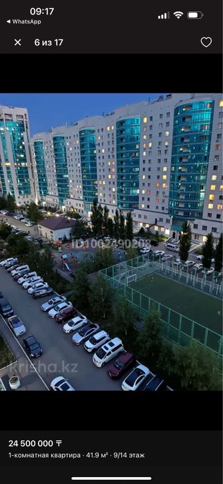 Сдам 1 комн кв в центре Астаны