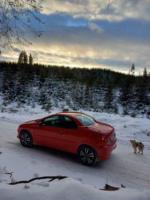 Se vinde Peugeot 206cc (furia roșie)