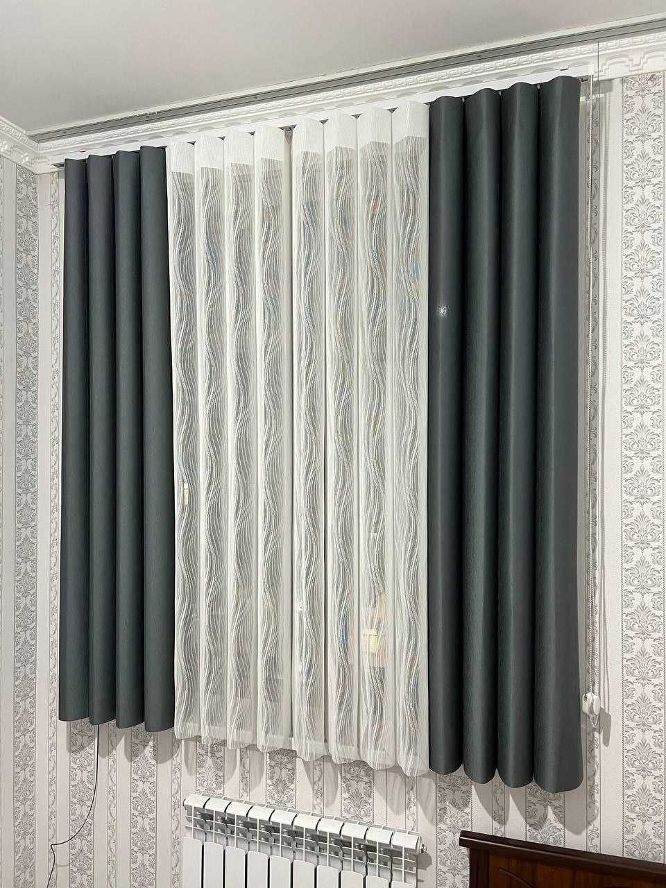 Жалюзи Zamonaviy Dikey Effektli Jalyuzilar Dizayn, O‘rnatish BEPUL!