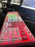 Механическая клавиатура AKKO 5108 RGB (Black&Pink) V3 Cream Yellow