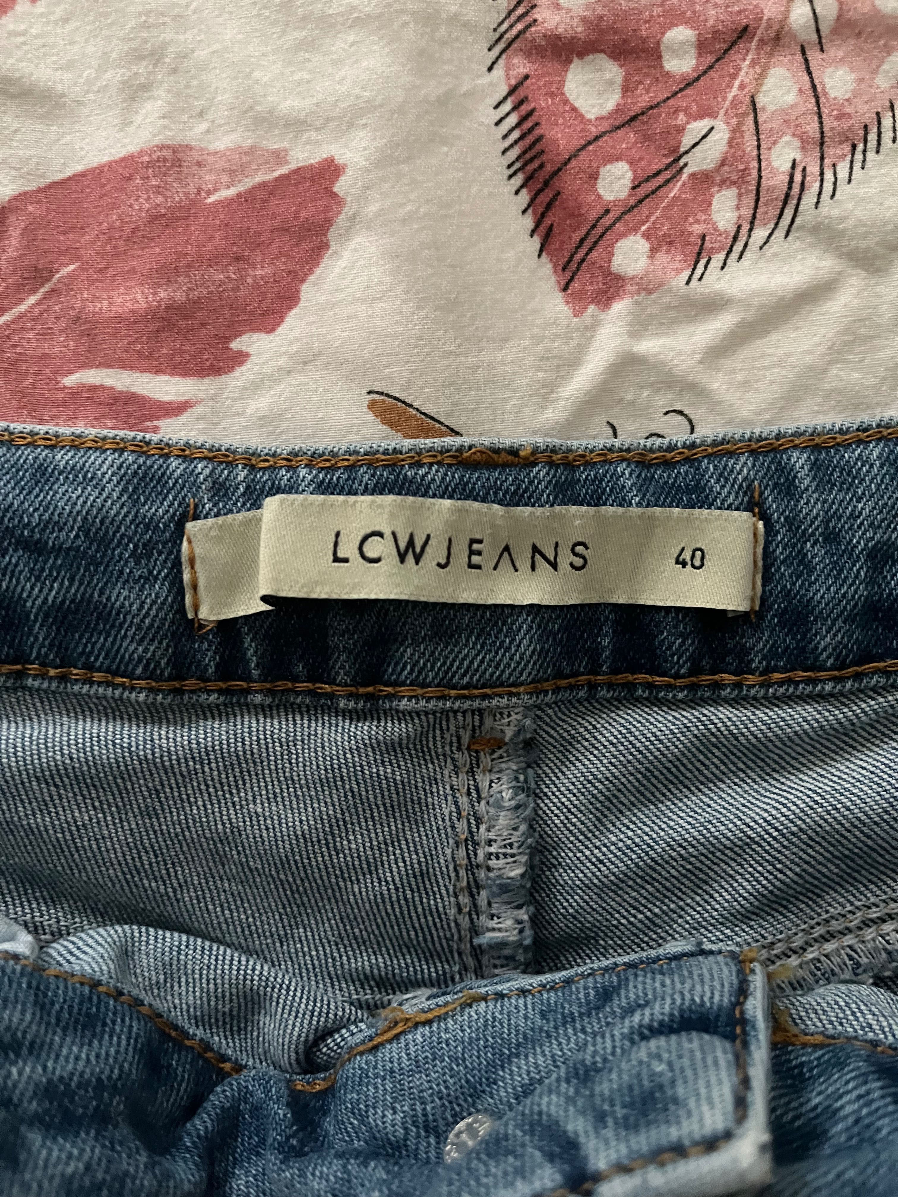 Джинси LCW с широк крачол
