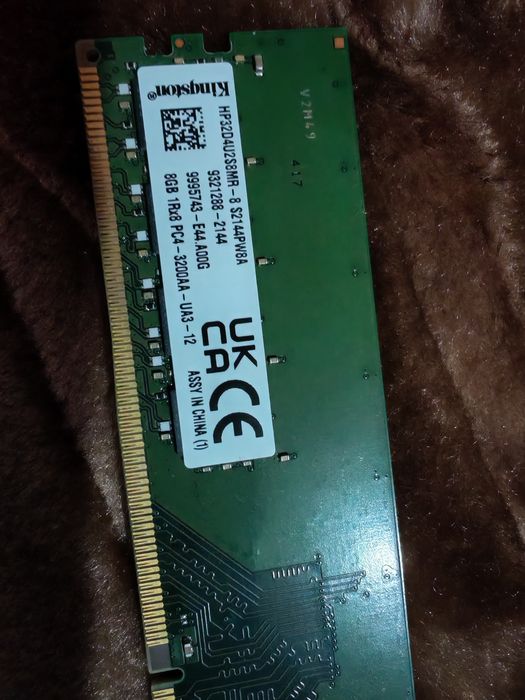 Ram Kingston DDR4 3200mhz 8gb