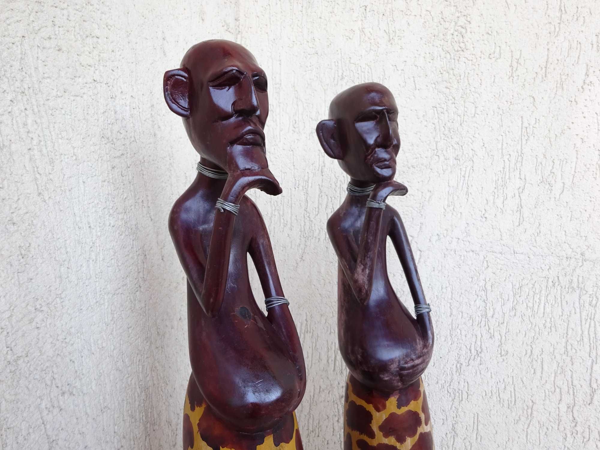 Statuete tribale Africane vechi Deosebite| Lemn exotic sculptat