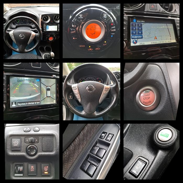 Nissan Note Tekna*Af.2014*1.5Dci*Clima*Pilot*Navi+Cameră*Keyless*Piele