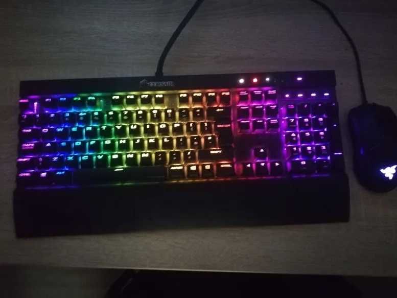 Unitate Ryzen 7 2700x + monitor Asus 144HZ IPS Corsair Razer