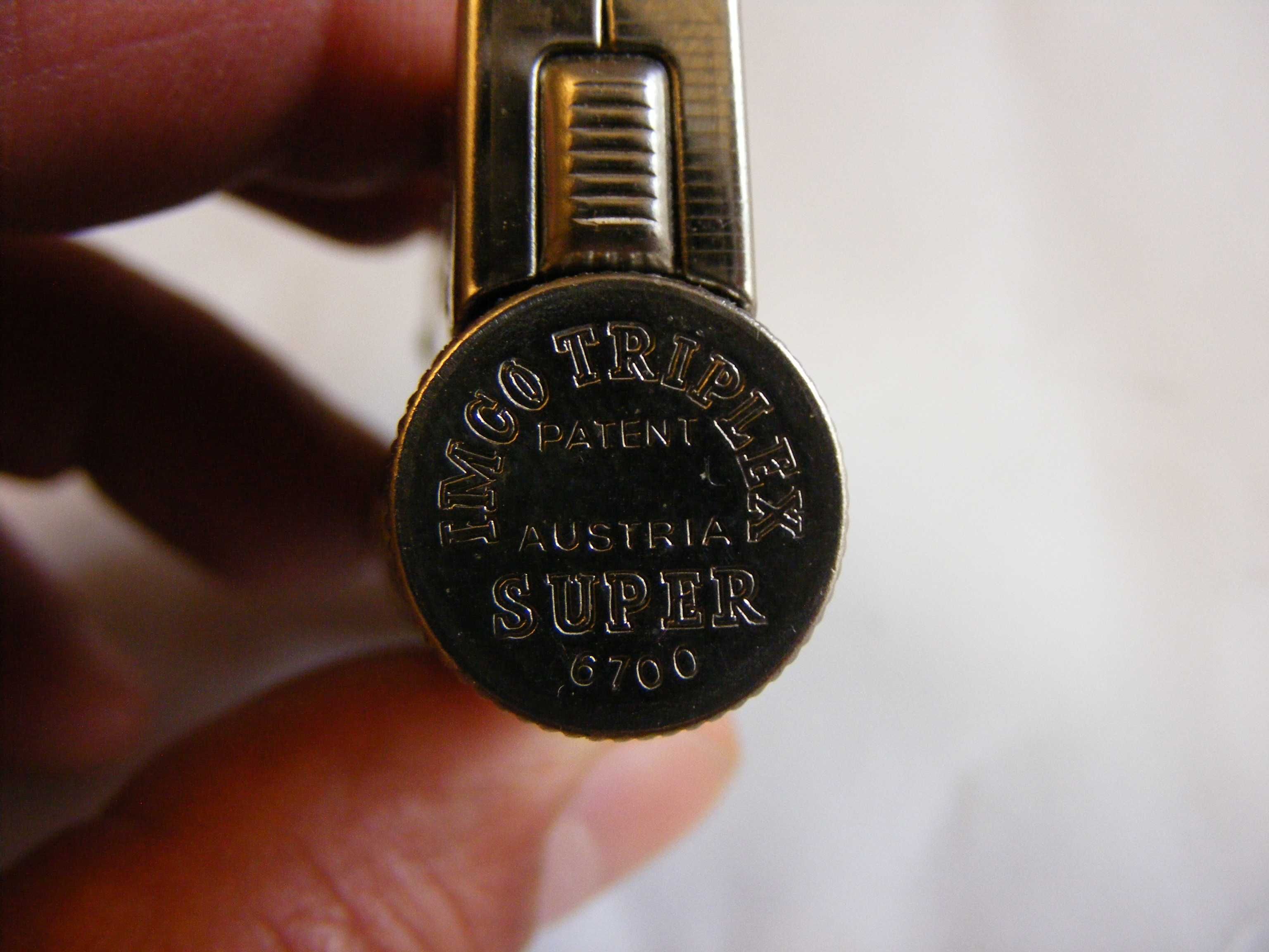 Бензинова Запалка Imco Triplex Austria Super 6700 Patent Don