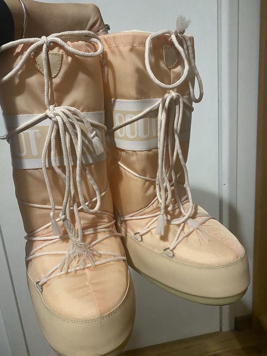 Ботуши Moon Boot Icon Nylon Bisque