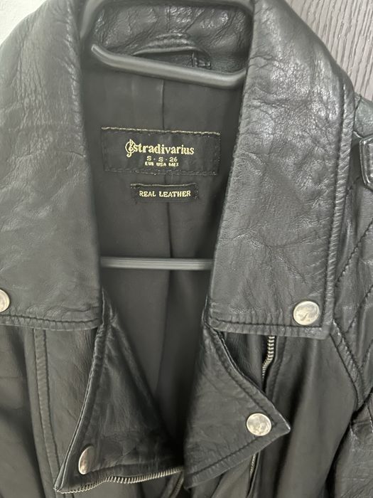 Geaca piele Stradivarius