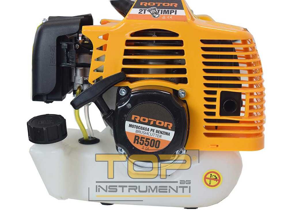 Бензинов тример/моторна коса ROTOR R5500, 4.7 к.с. 52 cc, 2-тактов