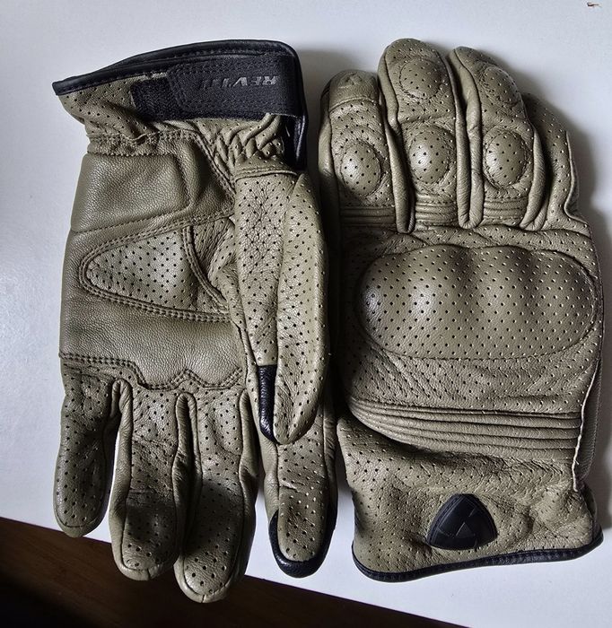 Manusi piele naturala rev'it