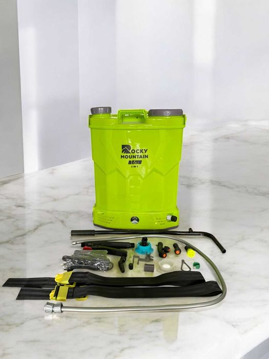 Пръскачка акумулаторна 16литра 2 в 1 с 5 дюзи