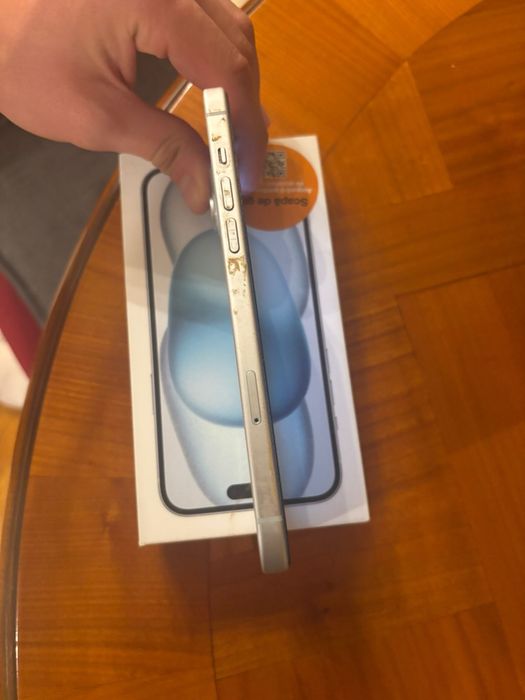 Iphone15 plus bleu aproape nou 128gb