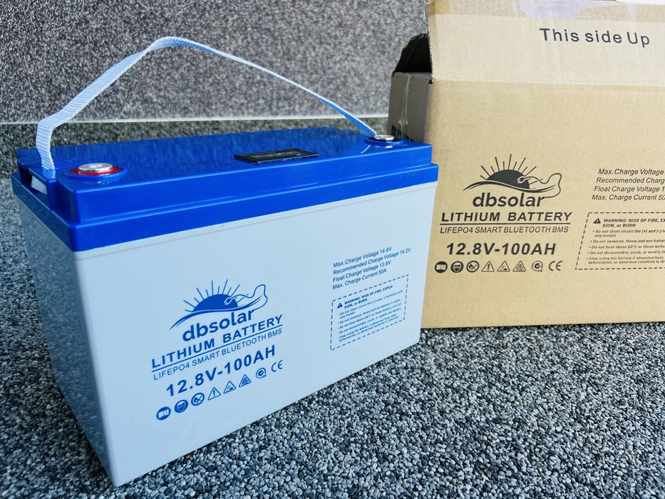 Baterie Lithium acumulator 100Ah LifePo4 Panouri solare tractiune