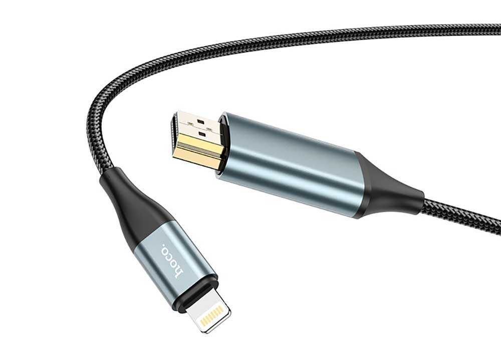 Кабель Lightning-HDMI hoco UA15