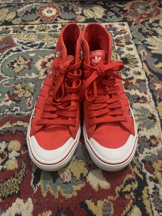 Adidas Originals Nizza Trimmy DOSB Hi/ червени / 41 номер