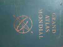 Grand atlas mondial 1963 franta