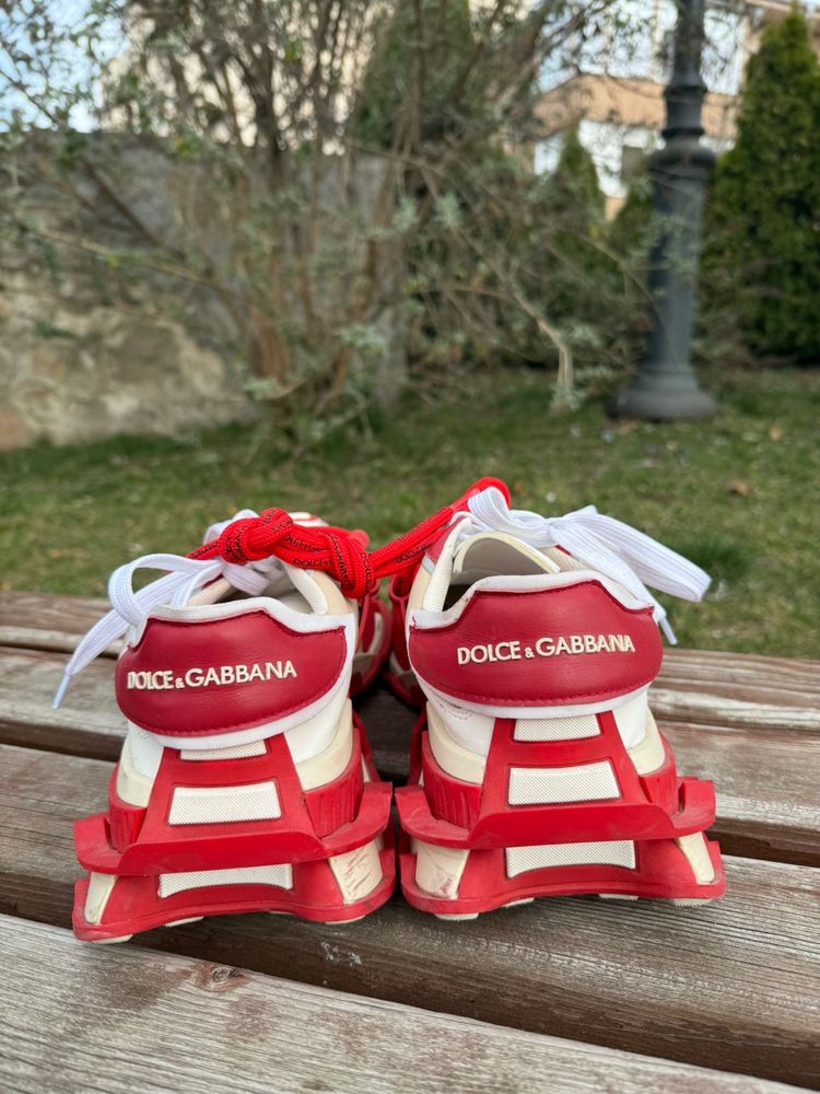 Dolce & Gabbana NS1 Sneakers Red/White