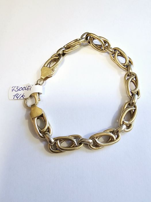 Vand bratara din aur 14 k 19.21 g cod 268