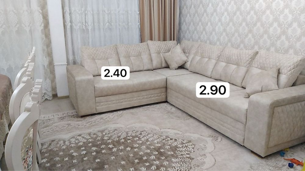 угловой диван размер 2,40*2,90