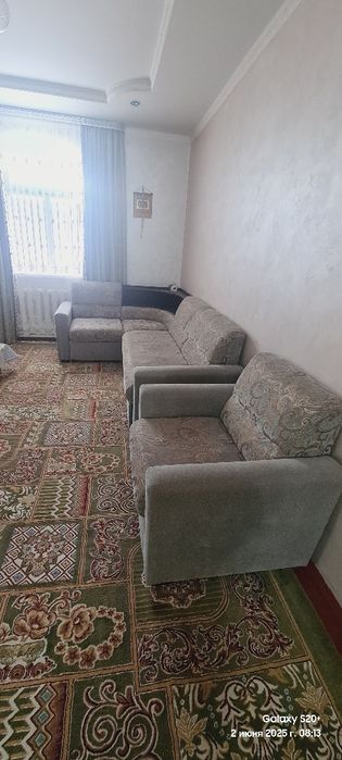 Диван угловая с креслом