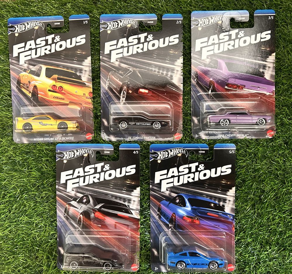 Hot Wheels Fast and Furiuos, Бързи и яростни