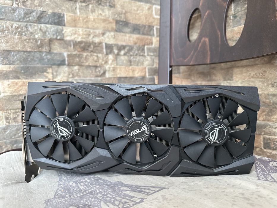 Видео карта ASUS 1070Ti ROG STRIX 8Gb