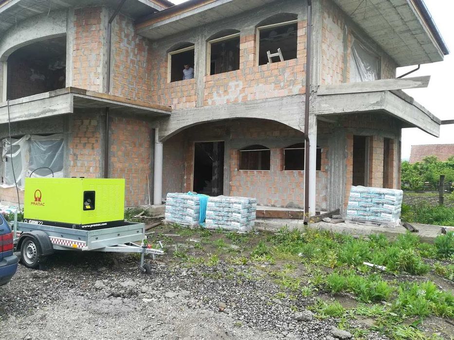 Generatoare de inchiriat curent  1-110KW Inchiriere generator Sibiu