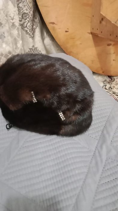 Норка шапка натуральная