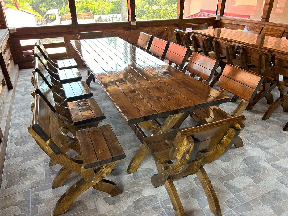 Set terasa masa banca, scaun foisor, terasa, filigorie