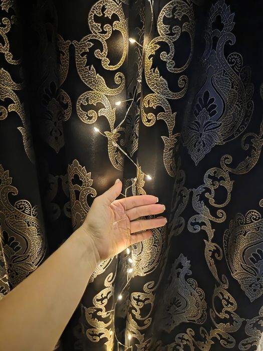 Гирлянда штора "Хвойная лапа" 3×3м волшебное украшение вашего дома