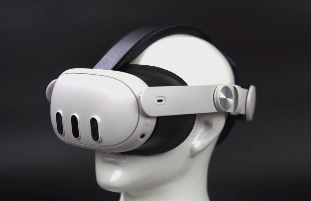 VR очки Meta Quest 3, 128 gb с удобным креплением